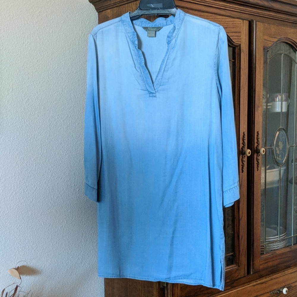 Petite chambray Dress